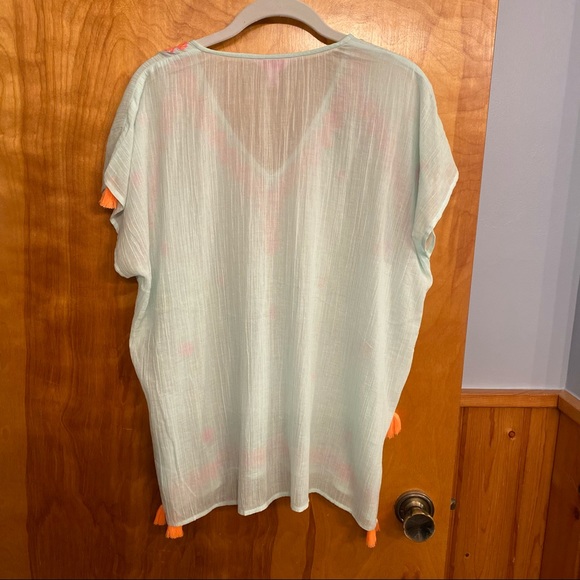 Lilly Pulitzer Sydney Caftan in Pool Blue - Picture 2 of 11